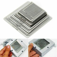 Universal Stencil Steel Mesh BGA Reballing Rework Station For Chip Repair Rework