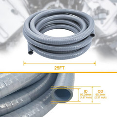 PVC Liquid-Tight Conduit – 2 Inch 25 Foot Flexible PVC Non Metallic Electrica…