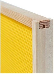 20 Pack Medium Super Beehive Frames with Wax Foundations Honey Bee Frames New