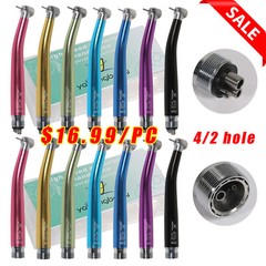 Dental Air Turbine PANA MAX High Speed Color Handpiece 2/4Hole Fit NSK CHABM