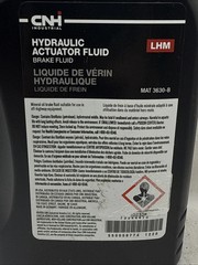 (1 PACK) CNH Industrial 1L Hydraulic Actuator Fluid LHM Brake Fluid MAT 3630-B