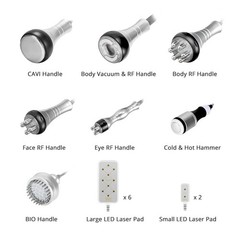 9 in 1 Beauty Machine for Body Massage Facial Skin Care Skin Lifting Weight Log