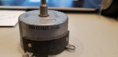 NOS IRC 100 Ohm Wire Wound Potentiometer Number PR50 Ohms Not Specified