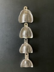 COE Edentulous UPPER EDENTULOUS IMPRESSION TRAYS. U-1-0, U-2-0, U-3-0, U-4-0