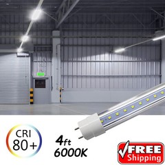 10-100 PACK LED G13 4FT 4 Foot T8 Tube Light Bulbs 18W 6000-6500K Cool White