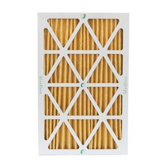 16x25x2 MERV 11 Pleated Air Filters by Glasfloss. 12 Pack. Made in USA
