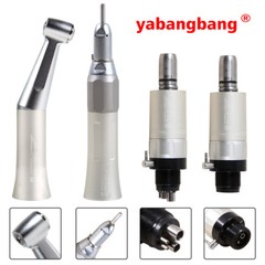 Dental Slow Speed Handpiece Contra Angle Straight Air Motor 2/4 Hand piece Drill