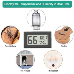 Vaikby 6-Pack Mini Digital Includes Batteries for Product Use Only