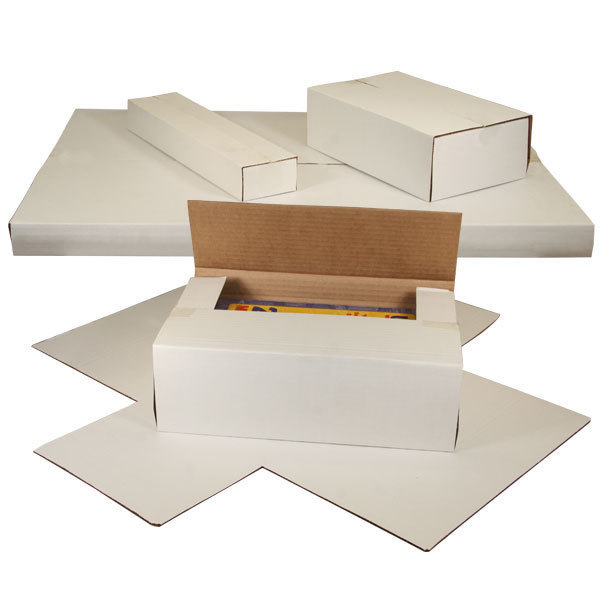 50 Multi Depth White Bookfold 12 1/8″ x 9 1/8″ x1/2″, 1″, 1 1/2″, 2″