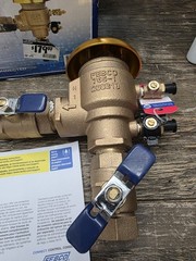 Febco Watts 1 in Bronze Pressure Vacuum Breaker Backflow Preventer 765-QT-FZ PVB