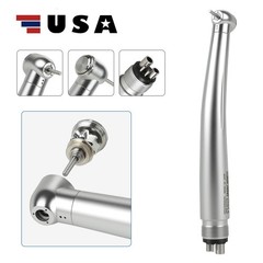 10pcs SANDENT NSK PANA MAX Style Dental High Speed Handpiece Push Button 4 Hole