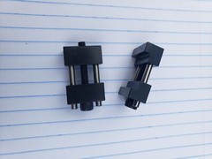 Set of 2 Vise jaw work stop locator for milling vises. Made in USA 3/8″ To 1″
