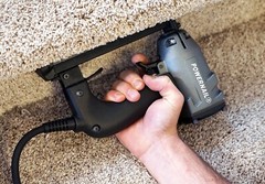 Powernail PTACK54E 20-Ga. 3/16-In. Crown Electric Carpet Stapler (REFURBISHED)