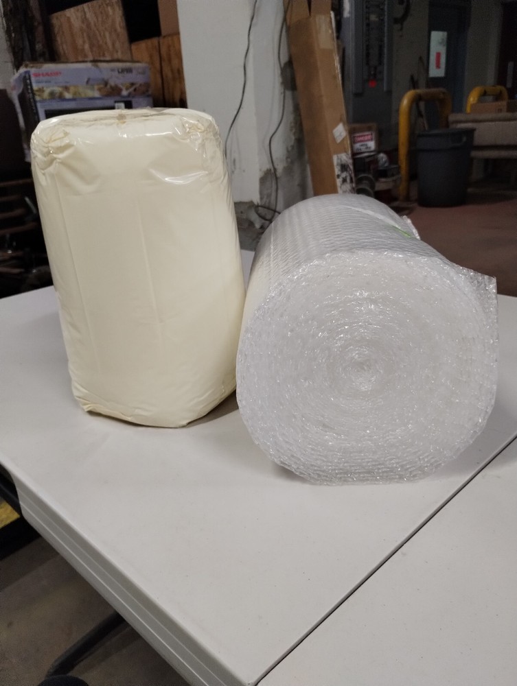 3/16 small bubble 30′ x 12″ cushioning wrap padding roll Perforated every 12″