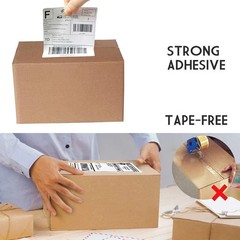 3000 4×6 Fanfold Direct Thermal Shipping Labels Perforated Label / UPS CERTIFIED