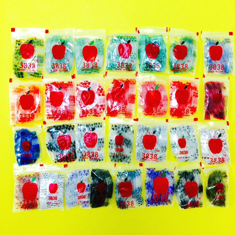 3838 MINI ZipSeal BAGS 10 DESIGN MIX 1000PCS OR CHOOSE 3/8″ X 3/8″, 👀Details🔽