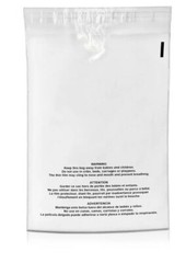 14″ X 20″ Poly Bags Suffocation Warning Clear Merchandise 1.5 mil Self Seal Bag