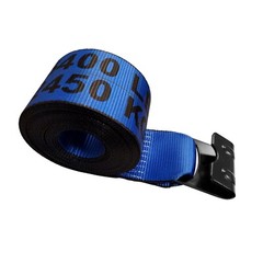 Heavy Duty 4″ x 30′ Winch Strap w/ Flat Hook Flatbed Truck Trailer Farm Tie Down