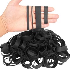 Rubber Bands Assorted Sizes Black Elastic Bands Tactical rubber band for Offi…