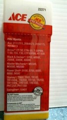 ACE 1/4″ Heavy Duty Staples 1000 pieces (22271) FS
