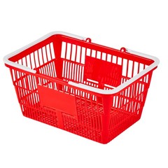 Uimoso Stackable Shopping Baskets with Handles – Set of 12 for Retail Use