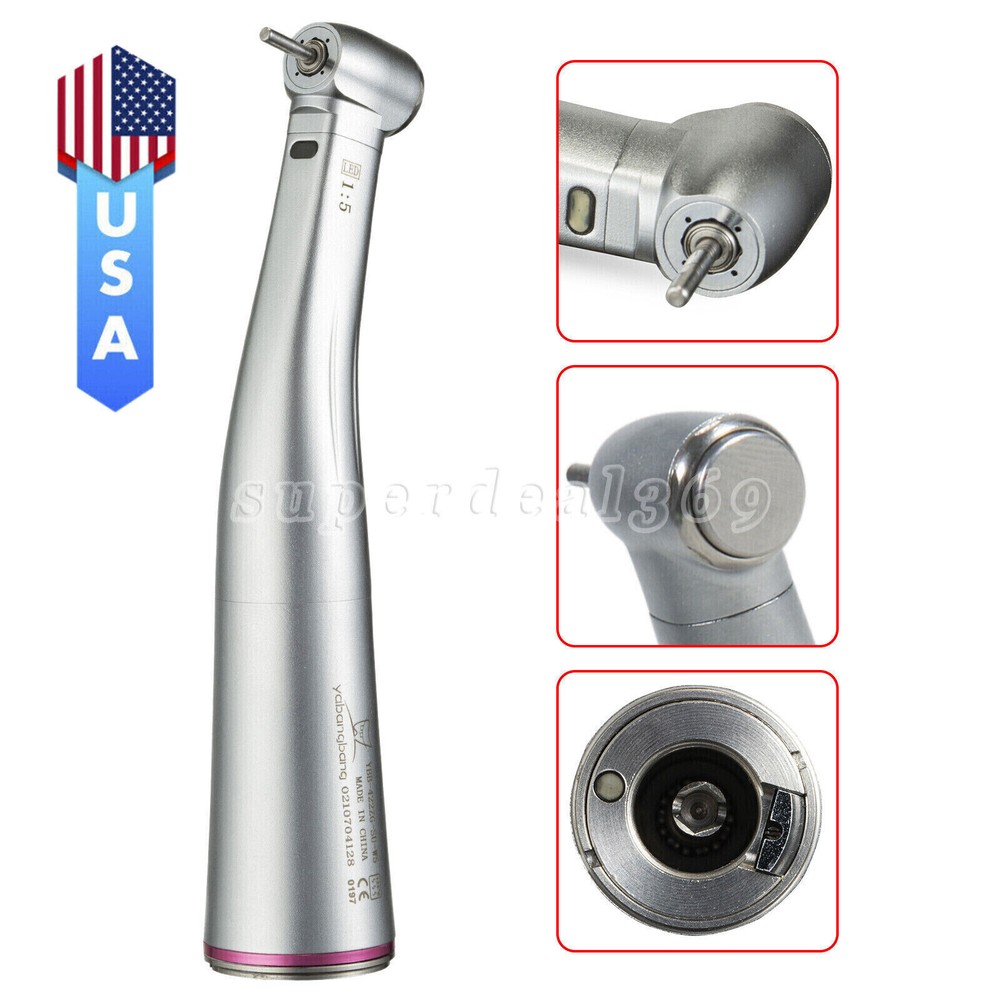 Nsk Style Dental Brushless LED Electric Micro Motor 1:1/1:5 Contra Angle Inner