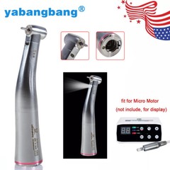 Dental 1:5 LED Contra Angle Increasing Handpiece Fit KaVo NSK Electric Motor USA