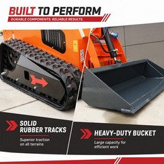 13.5HP Mini skid steer loader B&S engines Hydraulic System for sale USA STOCK