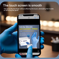 GP Craft Disposable Medical Grade Nitrile Gloves Latex Free (100pcs) 4mil