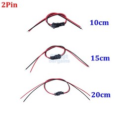 2 3 4 5 6 pin Male Female JST SM 2.54mm Pitch Connector Cable Plug Wire Lot