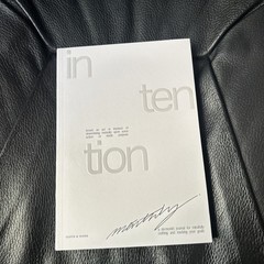 Cloth & Paper Intentions Notebook A5 ~ 6-Month Goal Tracking Journal NEW