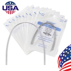 USA Dental Orthodontic Super Elastic NITI Round Arch Wires All Sizes Ovoid Form