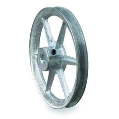 Congress 7/8 in Fixed Bore 1 Groove Standard V-Belt Pulley 6 in OD CA0600X087KW