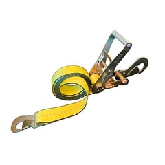 USA 2″ x 8′ Off-Road Ratchet Tie Down Strap Snap Hook Car Auto Hauler Tow Truck
