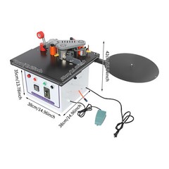 1200W Self Cutting Edge Banding Machine Double Gluing Edge Banding Machine SALE