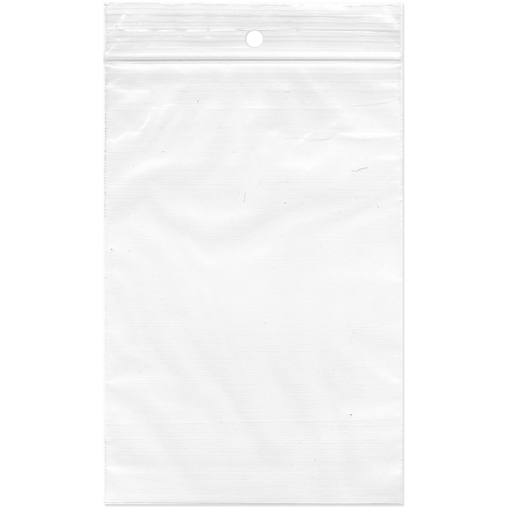 Plymor 4″ x 6″, 2 Mil with Hang-Hole Zipper Reclosable Plastic Bags