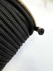 100′ x 3/8″ Shock Cord Elastic Stretch BUNGEE Truck Tarp Tie Down BLACK 100 ft