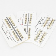 Dental Orthodontic Bracket Mini Standard MBT Roth.022 3 4 5 Hook MIM Monoblock