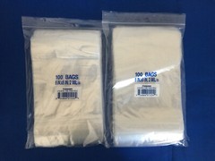 Clear Zipper Zip-Lock Seal Top Reclosable Hang Hole Plastic Poly Bags 2Mil 2-MIL