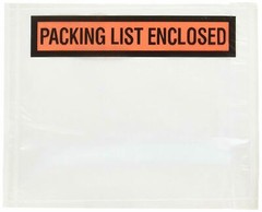 Packing List Envelopes Invoice Enclosed Slip Pouch Self Adhesive Shipping Labels