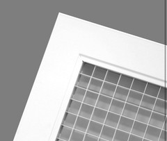 HVAC Premium 16″x20″ or 20″x16″ Cube Core Eggcrate Return Air Grille White 2971U