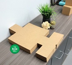 4″ x 4″ x 4″ Flat Folding Boxes