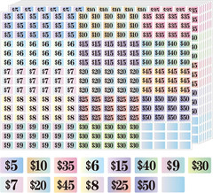 Garage Sale Stickers, 4050 Pcs 1/2″ X 3/4″ Rectangle Price Labels
