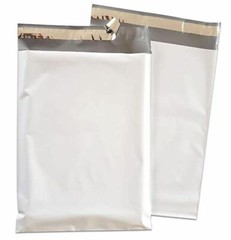 1(sample)-3,000 14×17 White Poly Mailers Self Sealing Shipping Bags 2mil