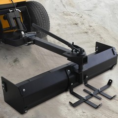 42″ Tow Behind Box Scraper Solid Steel Ground Blade Rust Resistant Lawn Tractor