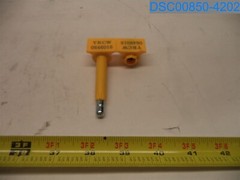 Qty=200 (1 Box of 200): High Security Bolt Seal, Yellow, YRCW, 0646016