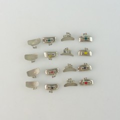 40pc Dental Buccal Molar Tubes Orthodontic Bracket MBT/Roth 022 Non-con Bondable