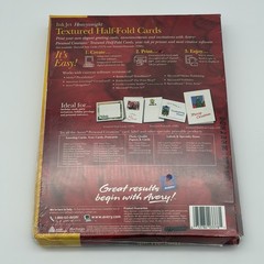 Avery 3378 Textured Half-Fold Cards Ink-Jet Heavyweight 5-1/2” x 8-1/2” 30 Count