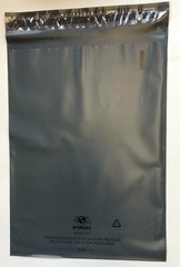 100 Recyclable Poly Bag Mailers 9″ x 12″ Grey Gray Unlined Self Seal Envelope