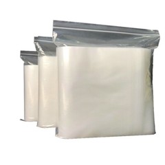 50 100 Pack 5″ x 7″ Reclosable Clear Plastic Poly Zipper Bags Heavy Duty 4 Mil